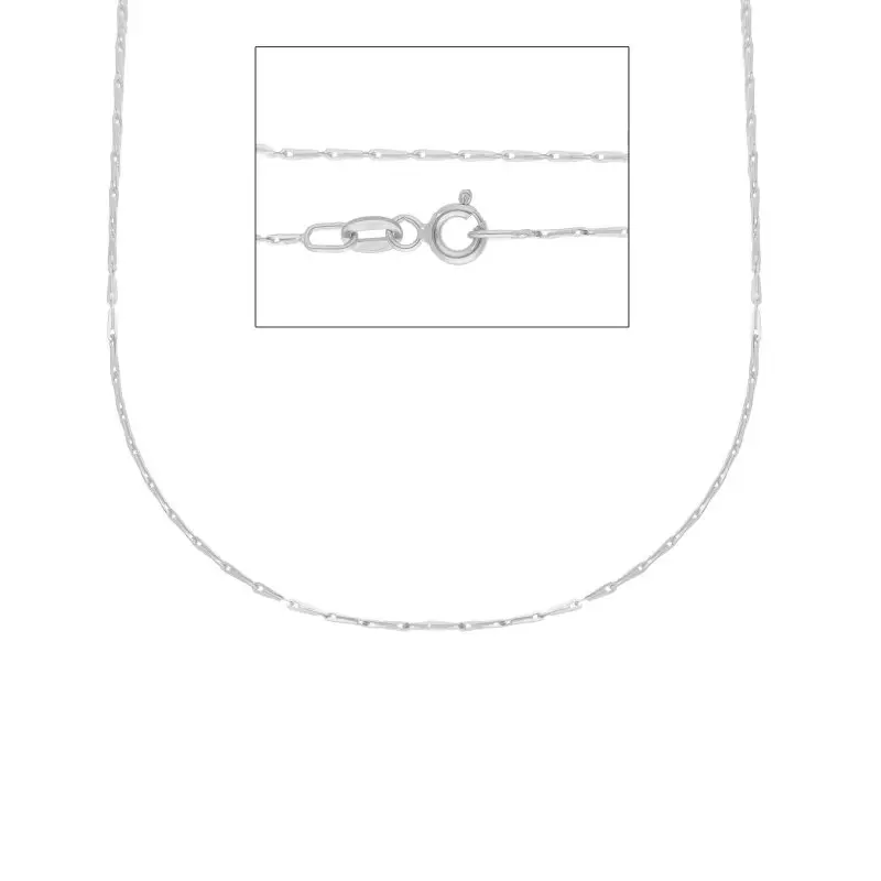 Catena - Girocollo - Oro Bianco - Songa Antonio