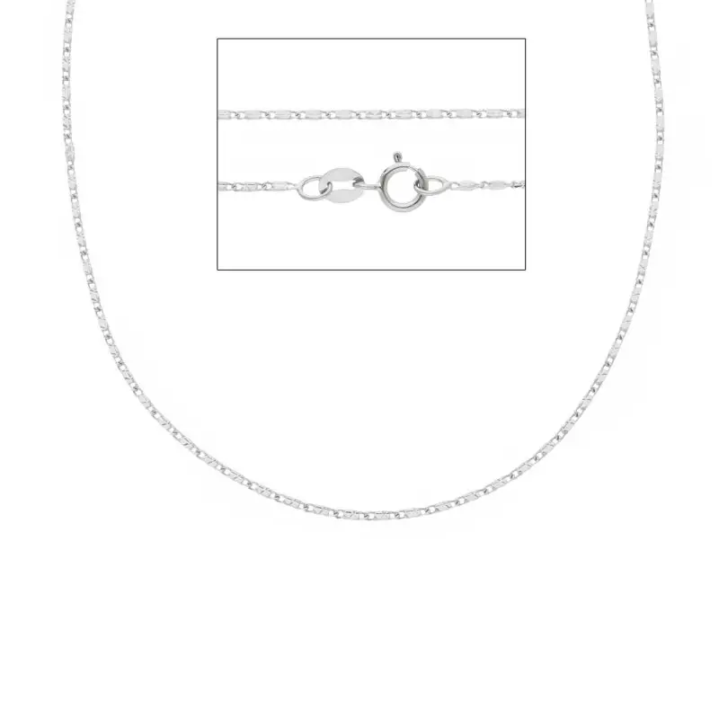 Catena Girocollo - Oro Bianco - Songa Antonio