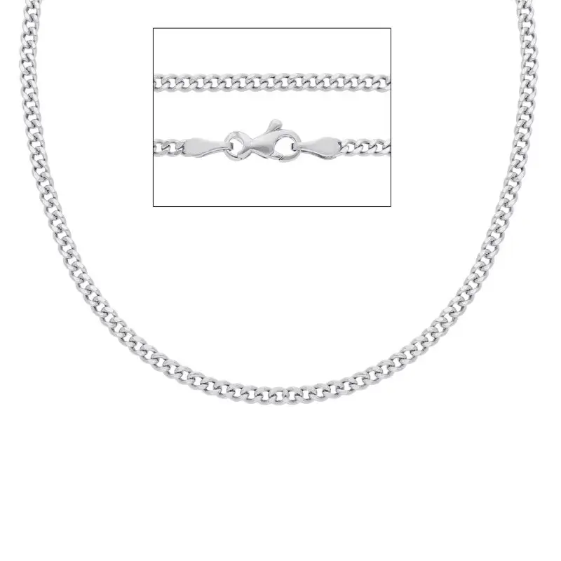 Catena - Girocollo - Oro Bianco - Songa Antonio