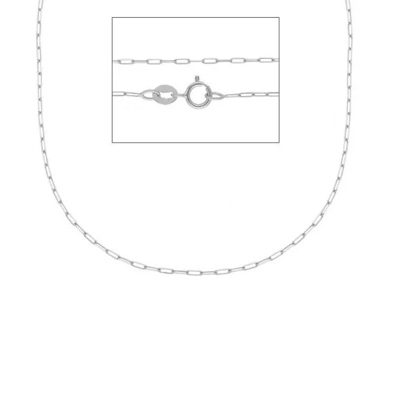 Catena Girocollo - Oro Bianco - Songa Antonio