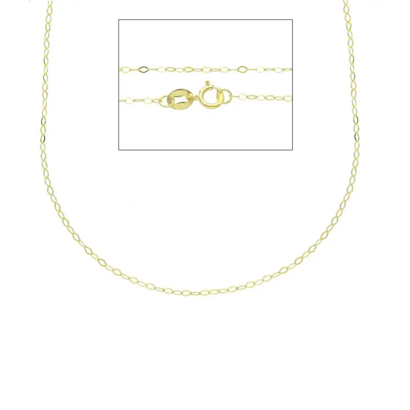 Catena Girocollo Oro Giallo 40Cm - Songa Antonio