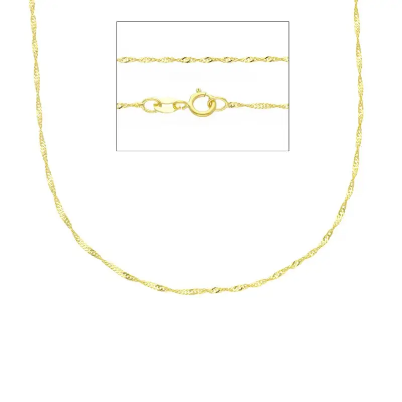 Catena Girocollo Oro Giallo 40Cm - Songa Antonio