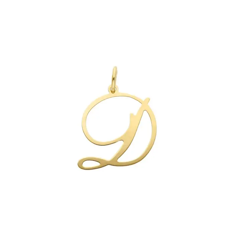 Ciondolo In Oro Giallo 18 Carati Elegante E Leggero - Songa Antonio