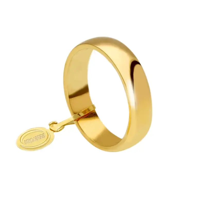 Fedi Nuziali In Oro Giallo 18 Carati - Songa Antonio