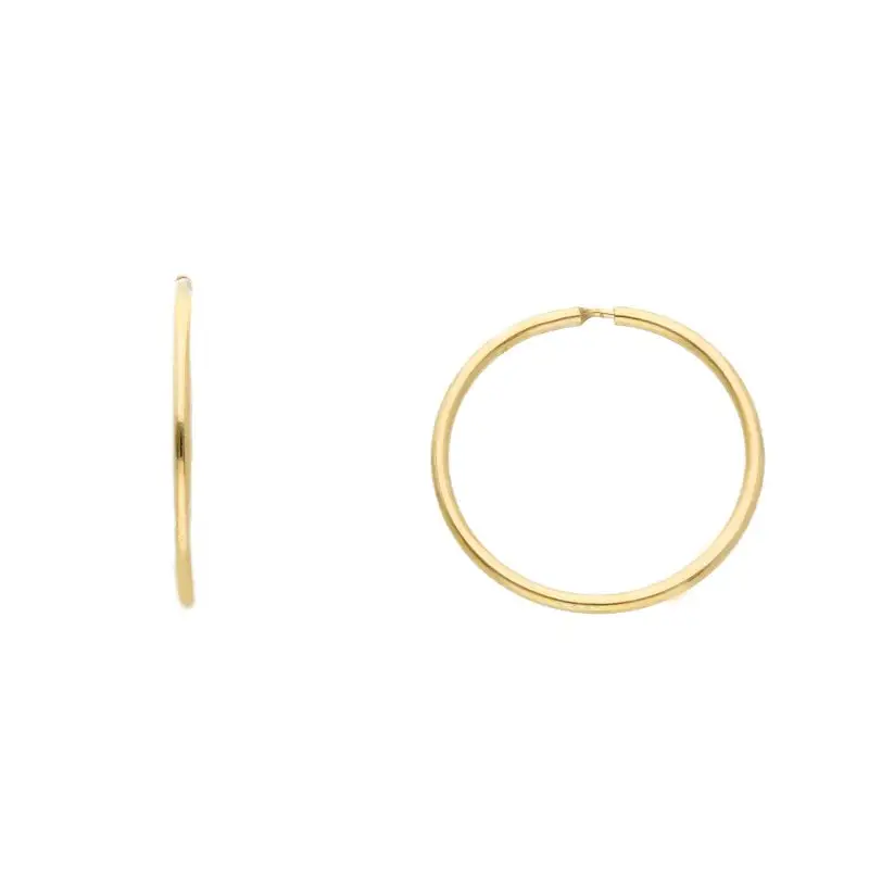 Orecchini - Cerchio - Oro Giallo - Songa Antonio