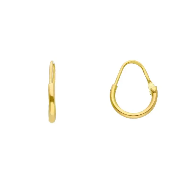 Orecchini Cerchio - Oro Giallo - Songa Antonio