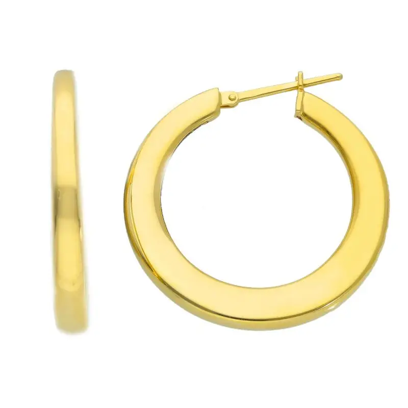 Orecchini Cerchio - Oro Giallo - Songa Antonio