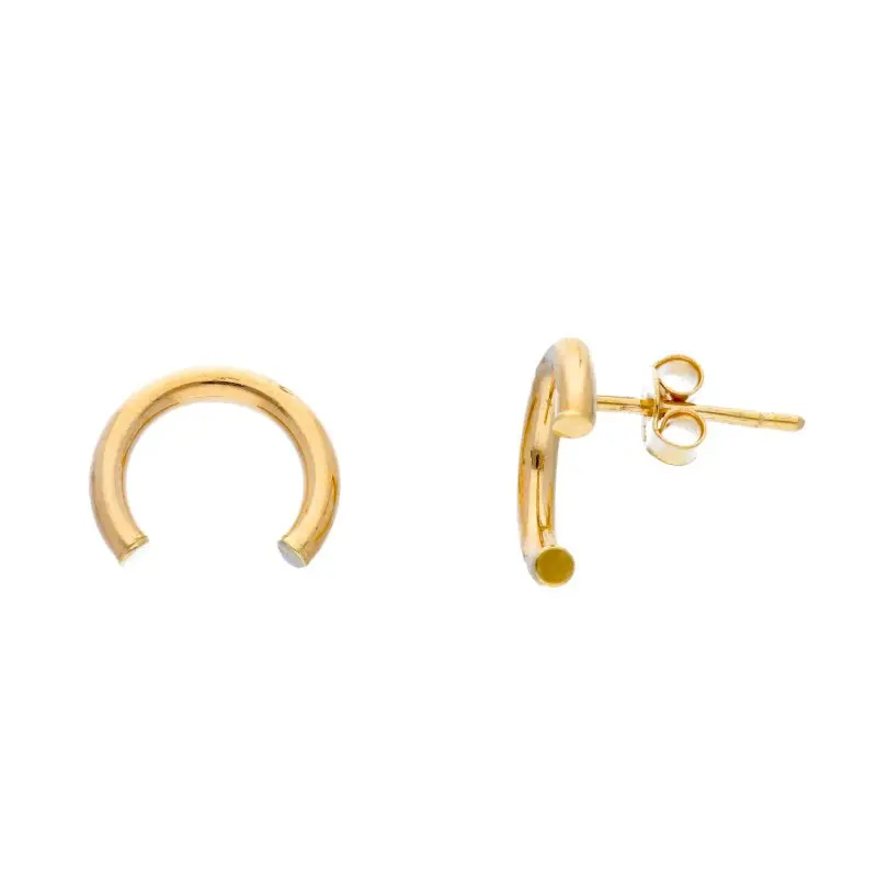 Orecchini Lobo - Orecchini - Oro Giallo - Songa Antonio