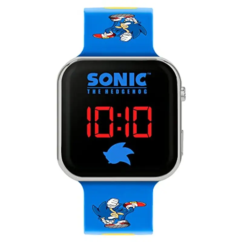 SONIC Orologio Digitale Quarzo Ragazzi con Cinturino in Silicone
