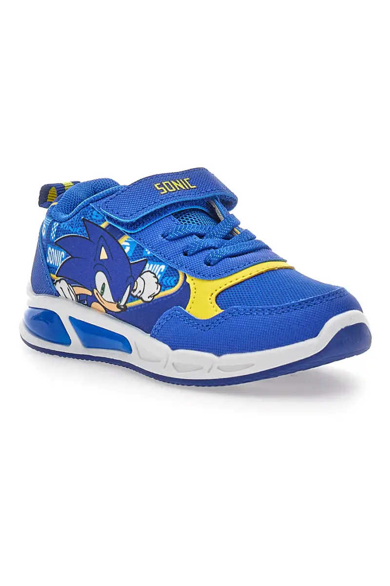 Scarpe blu e gialle con luci e strappo Sonic N9610082T10 [MULTI] miniatura 2