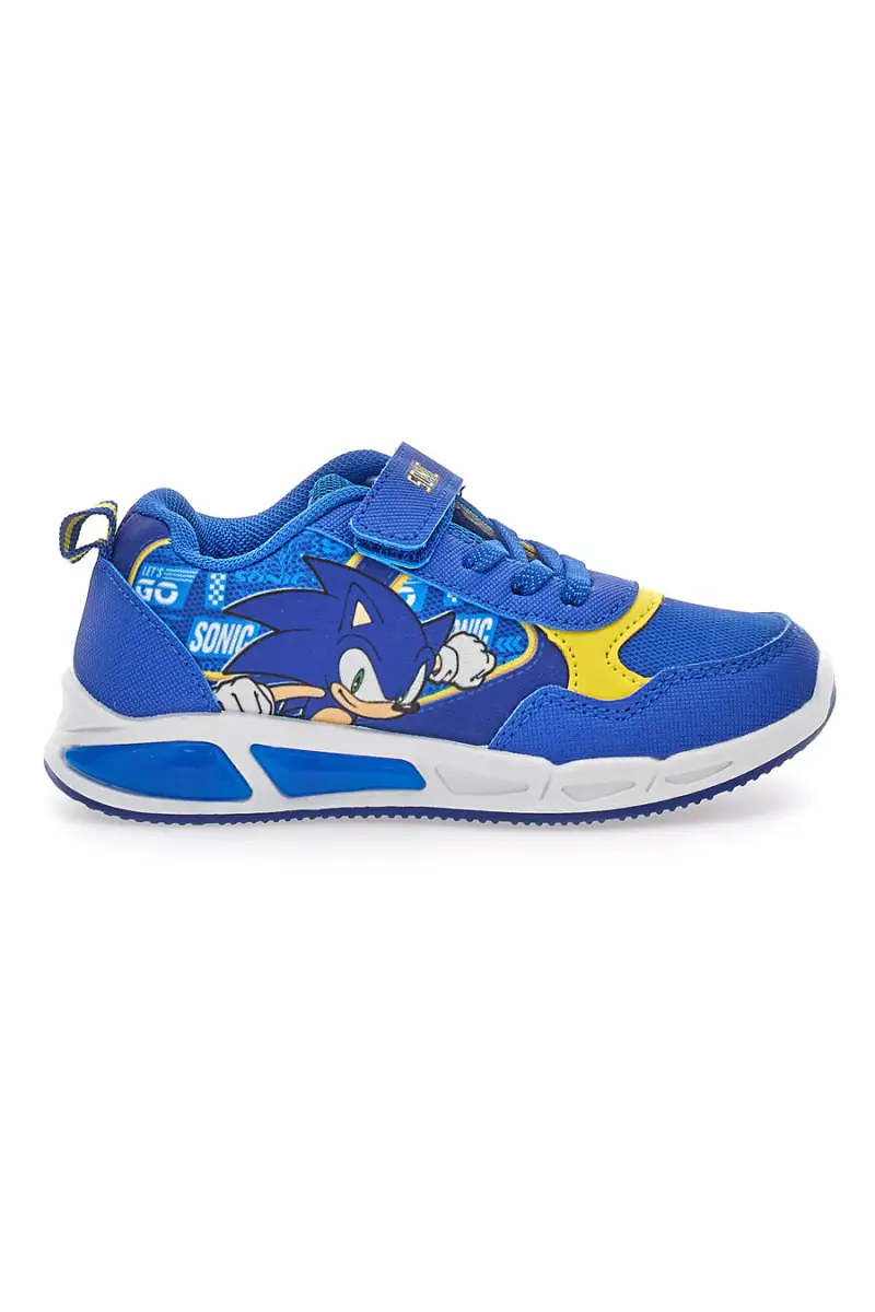 Scarpe blu e gialle con luci e strappo Sonic N9610082T10 [MULTI]