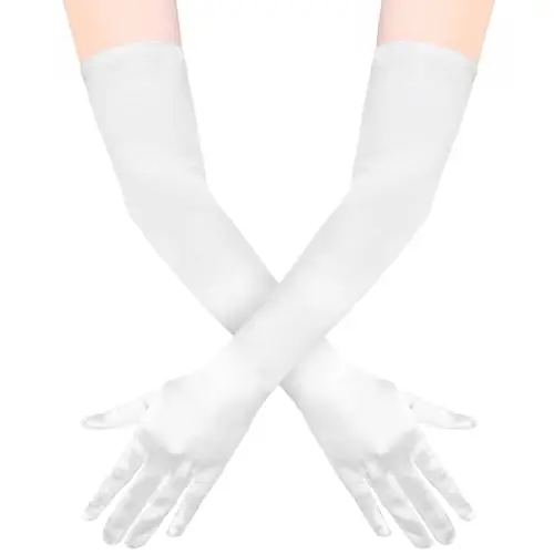 Soodyoow Guanti Donna Bianco 3483810