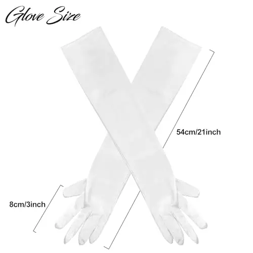 Soodyoow Guanti Donna Bianco 3483810 miniatura 2