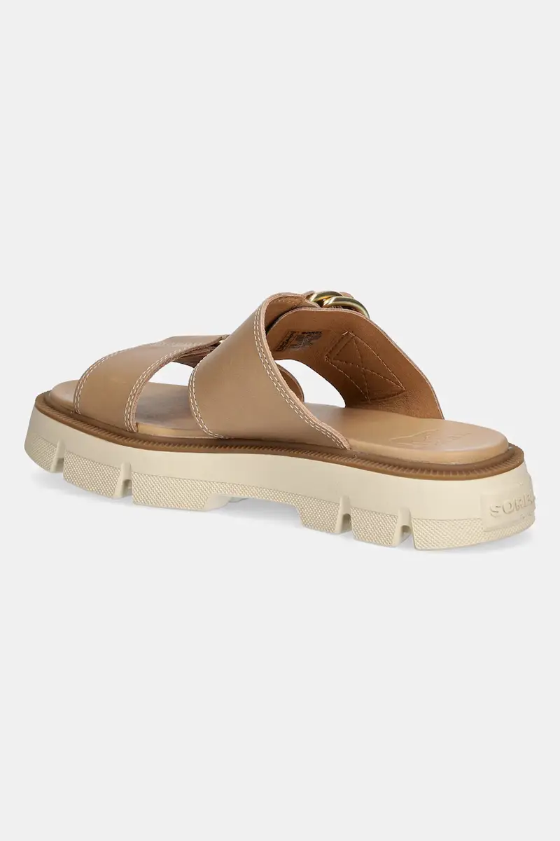 infradito in pelle REIN CB SLIDE donna colore beige 2113111246 miniatura 3