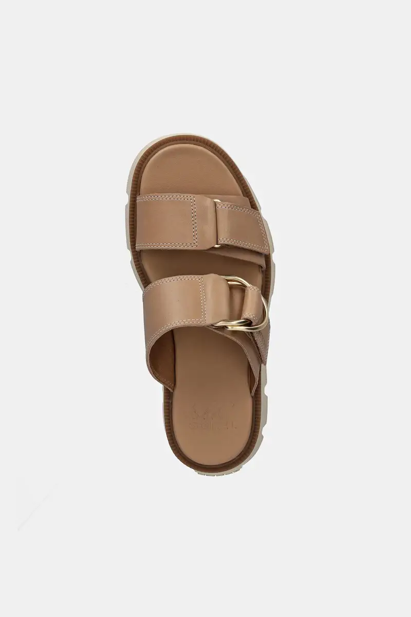 infradito in pelle REIN CB SLIDE donna colore beige 2113111246 miniatura 4