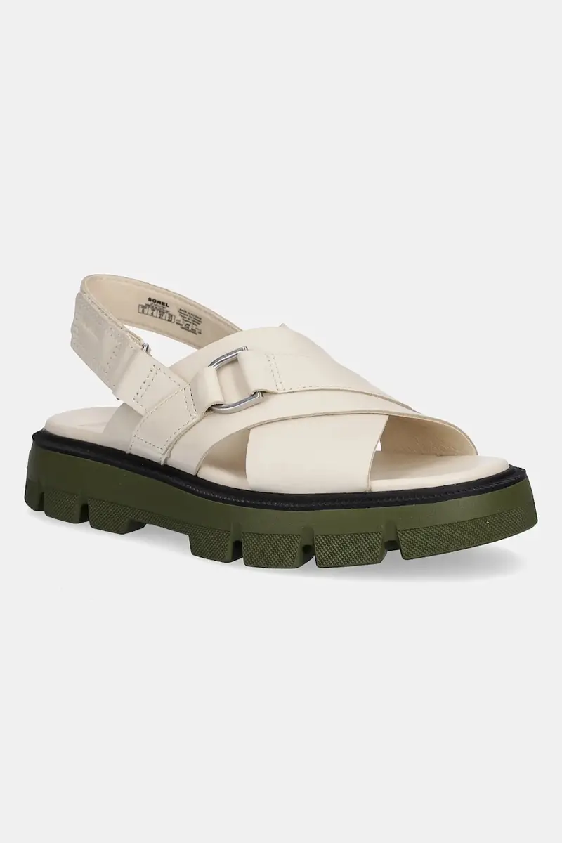 sandali in pelle REIN CB CRISSCROSS donna colore beige 2114141191