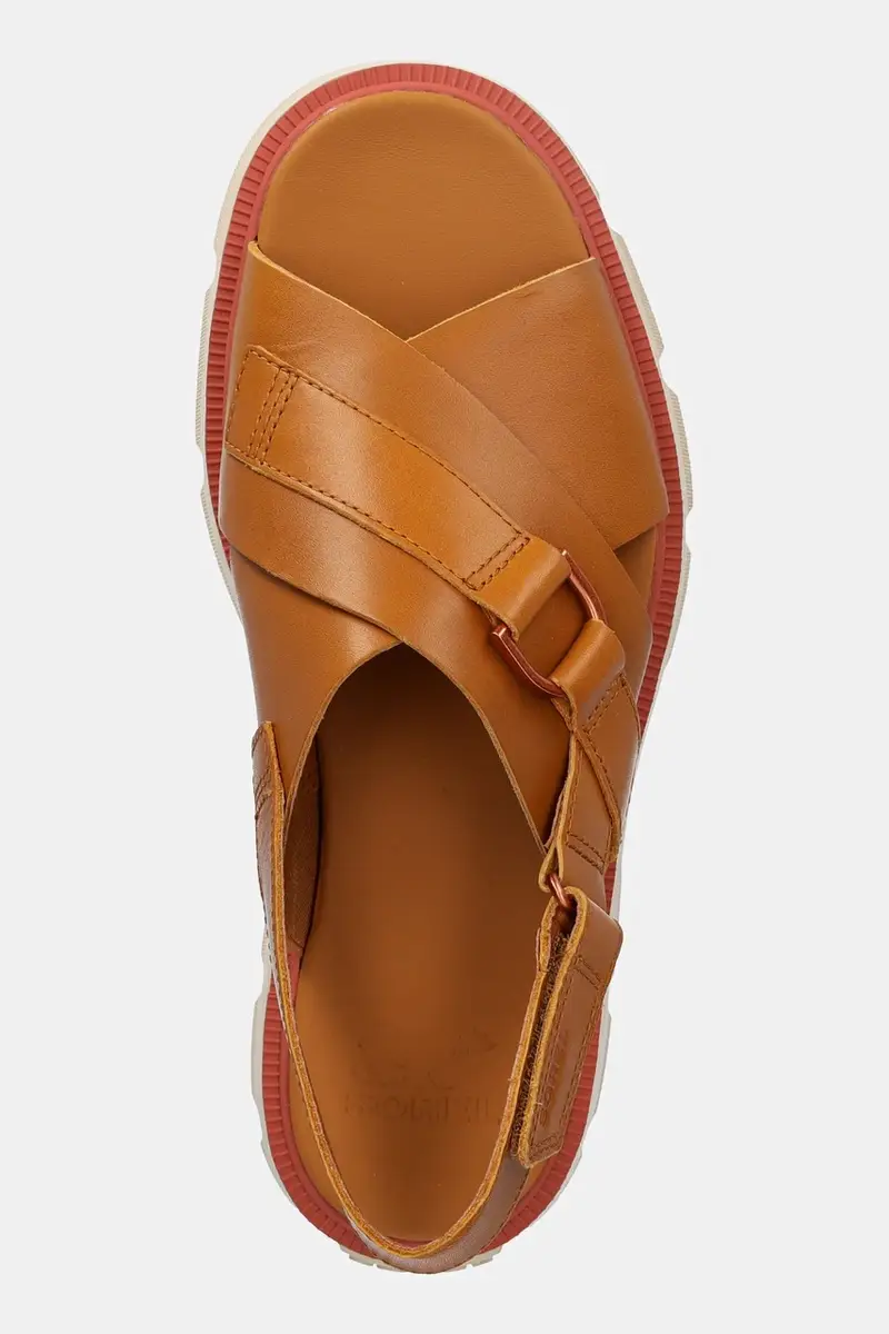 sandali in pelle REIN CB CRISSCROSS donna colore marrone 2114141708 miniatura 4