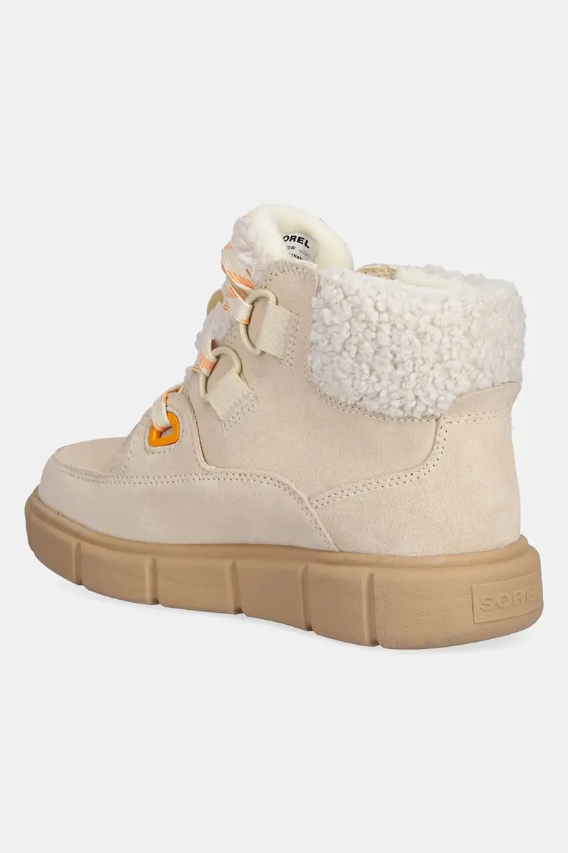 stivaletti alla caviglia in camoscio SOREL EXPLORER III NW LACE WP donna colore beige 2077961292 miniatura 3