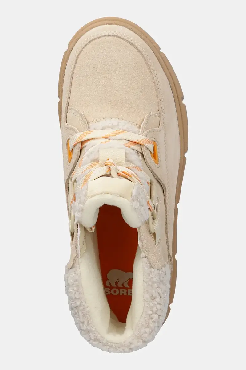 stivaletti alla caviglia in camoscio SOREL EXPLORER III NW LACE WP donna colore beige 2077961292 miniatura 4
