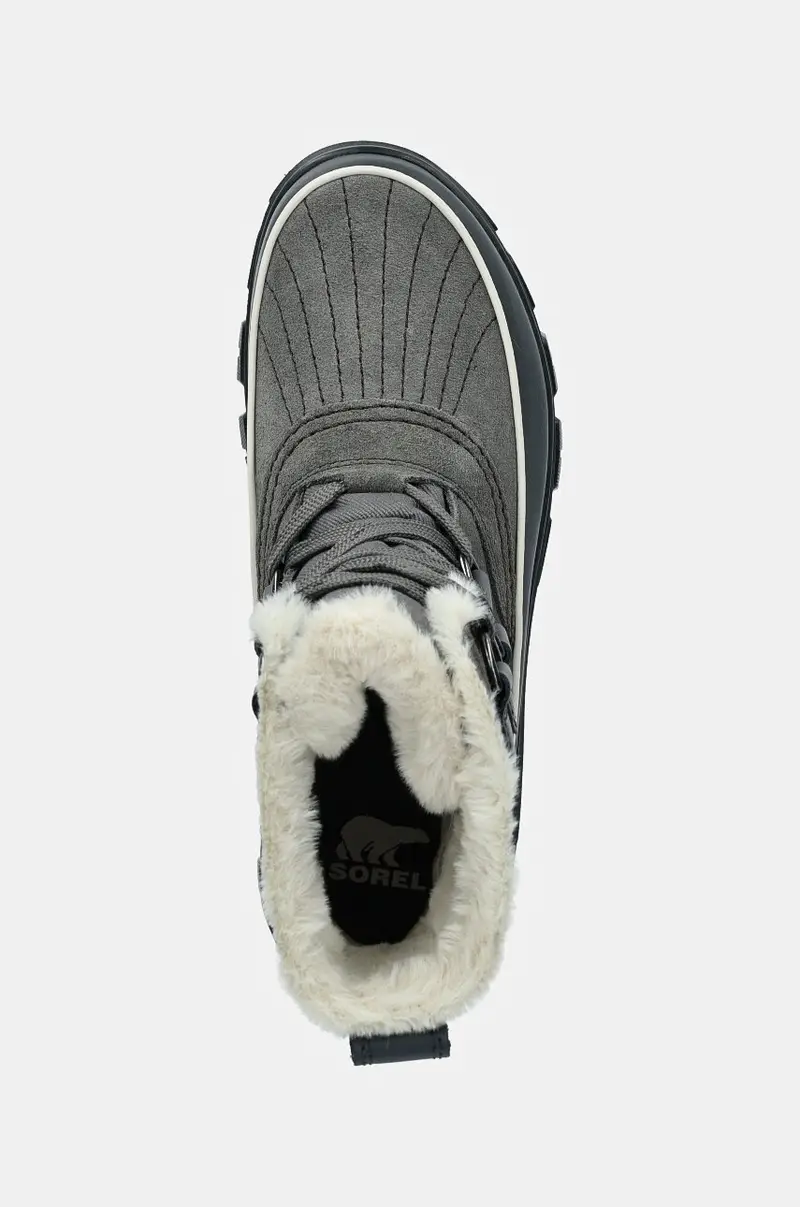 stivaletti alla caviglia in pelle TORINO V WP OUTDRY donna colore grigio 2106701052 miniatura 4