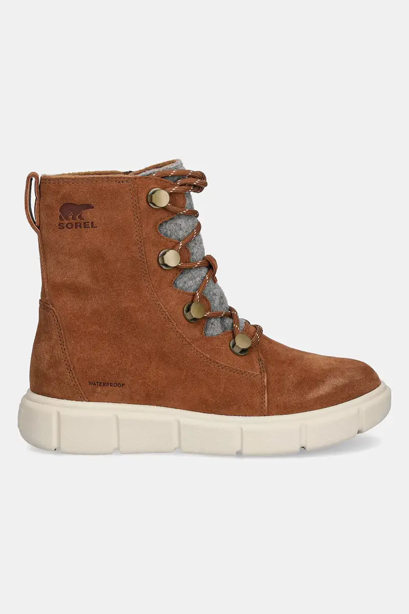 stivaletti alla caviglia SOREL EXPLORER III JOAN WP donna colore marrone 2077951242 miniatura 2