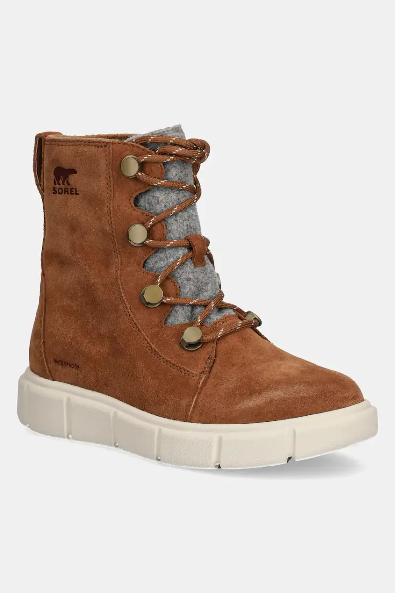 stivaletti alla caviglia SOREL EXPLORER III JOAN WP donna colore marrone 2077951242
