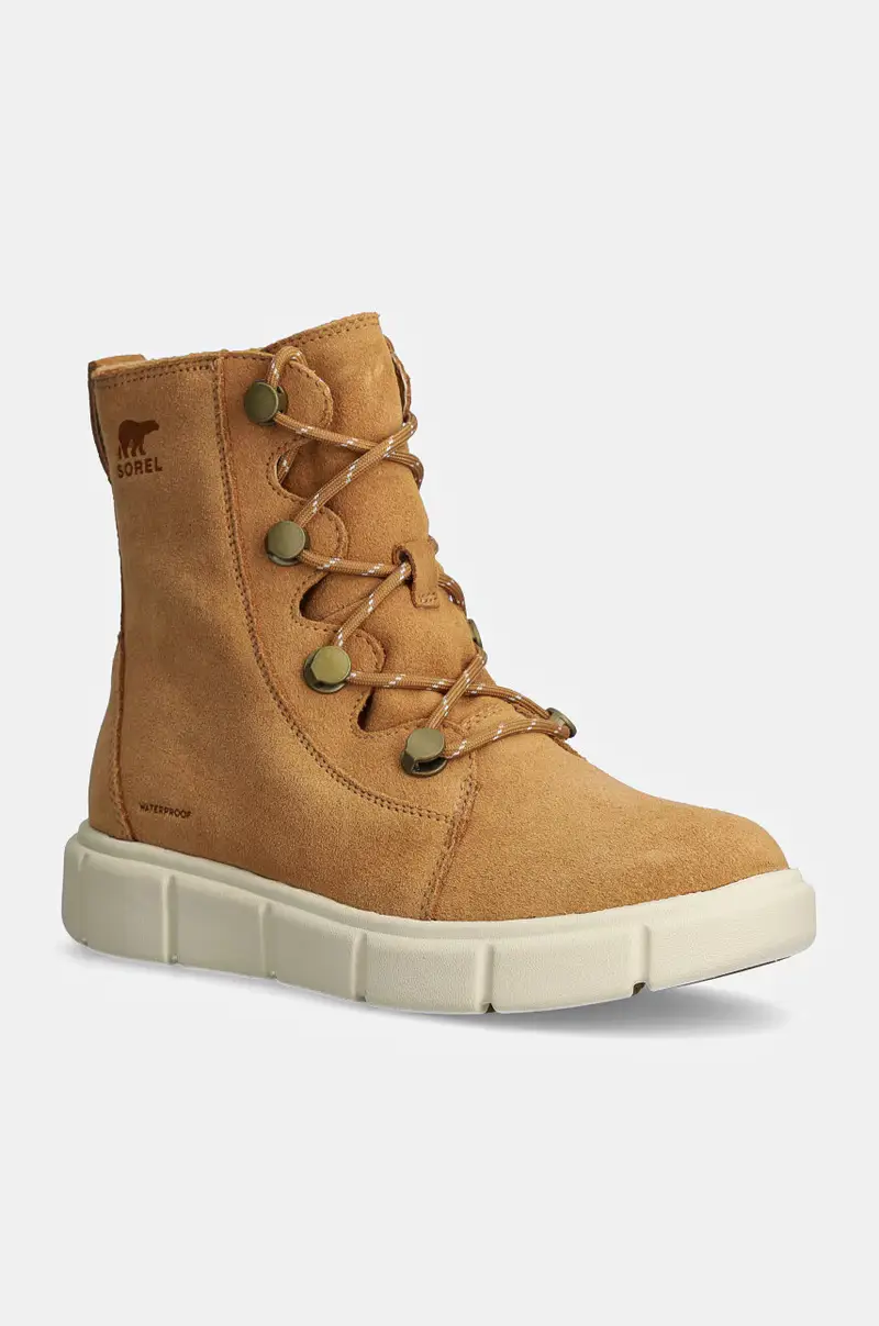 stivali da neve in camoscio SOREL EXPLORER III JOAN donna colore marrone 2077951253