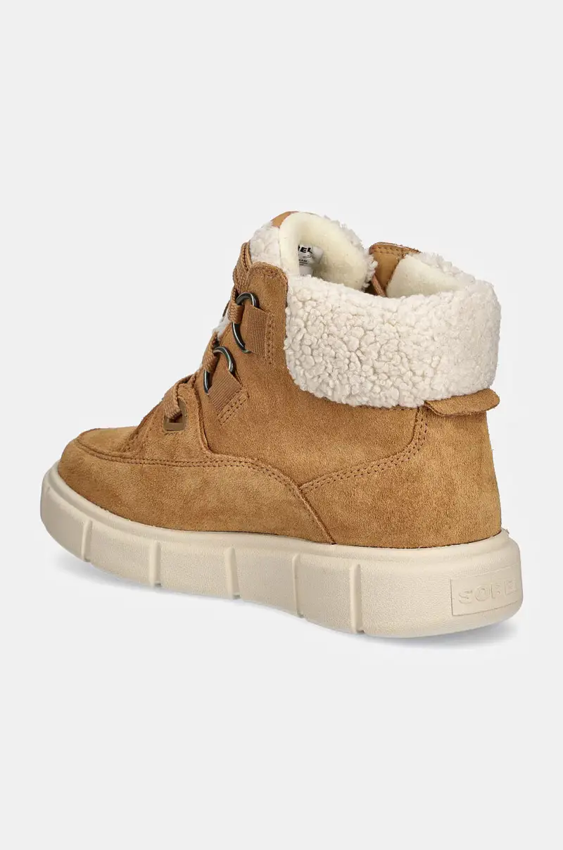 stivali da neve in camoscio SOREL EXPLORER III NW LA donna colore marrone 2077961252 miniatura 3