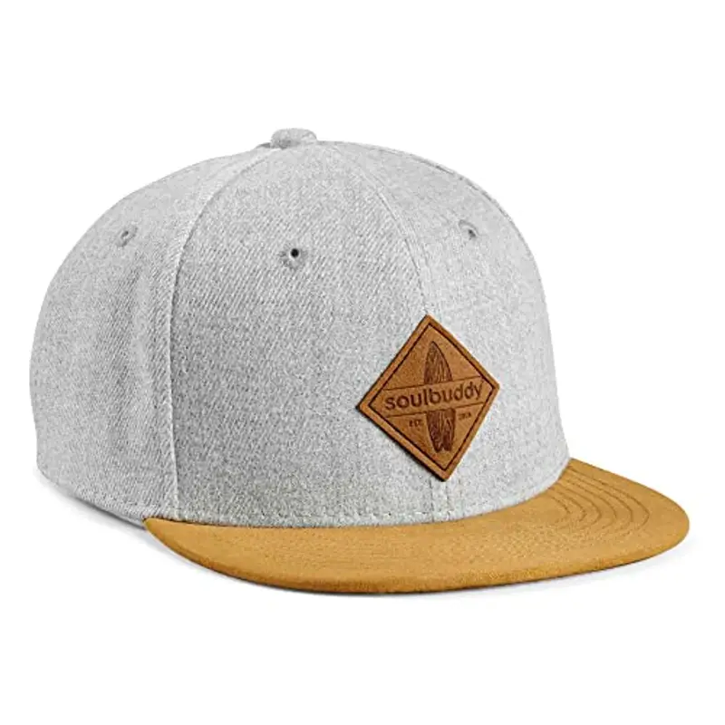 Soulbuddy Snapback cap per Bambini in 3 Taglie – Berretto da Baseball Leggero e Traspirante – Cappello Estivo per Bimbo