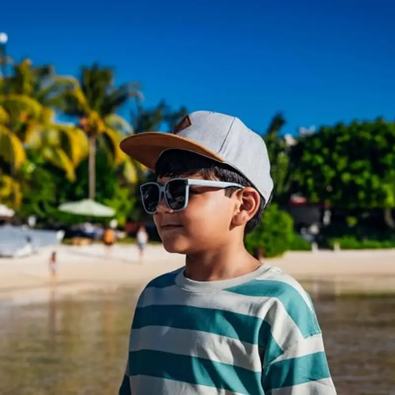 Soulbuddy Snapback cap per Bambini in 3 Taglie – Berretto da Baseball Leggero e Traspirante – Cappello Estivo per Bimbo miniatura 2