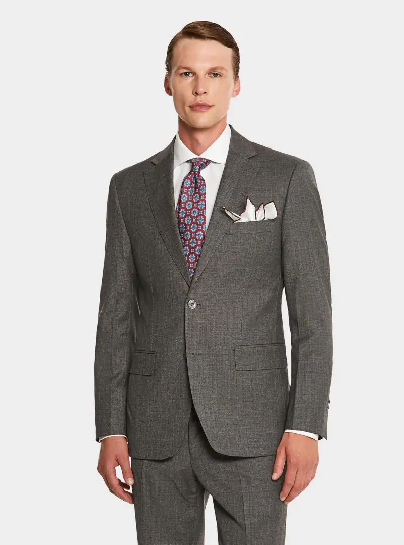 Abito grisaglia in pura lana