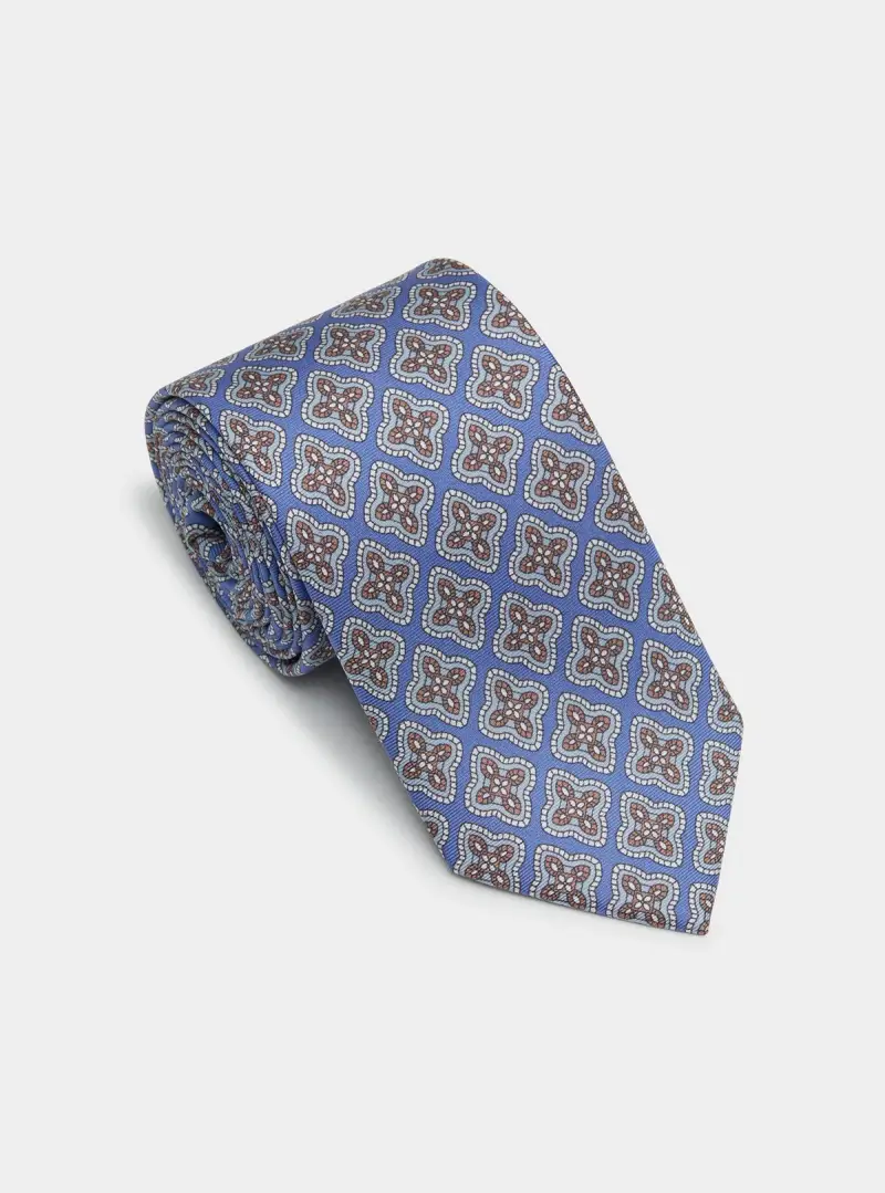 Cravatta 100% seta fantasia