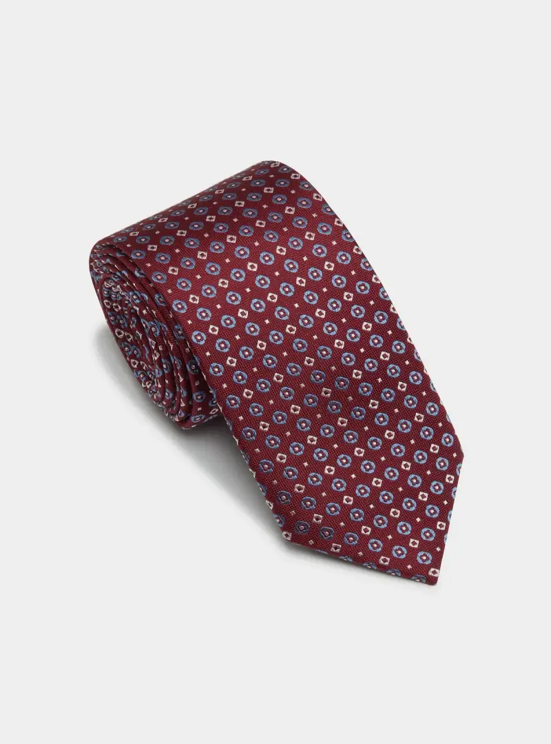 Cravatta 100% seta fantasia