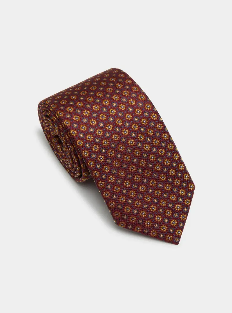 Cravatta 100% seta fantasia