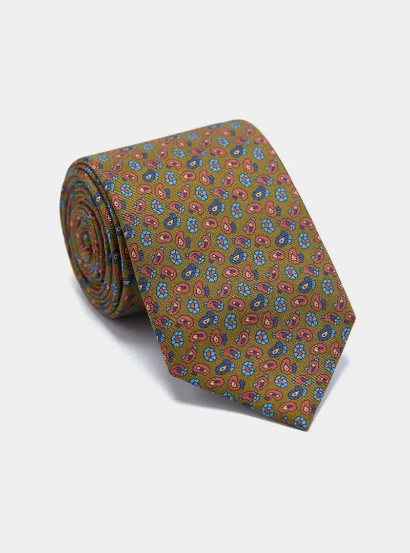 Cravatta 100% seta fantasia