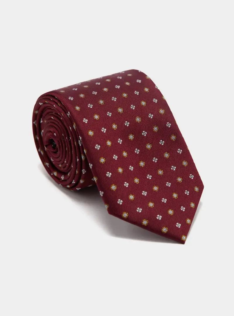 Cravatta 100% seta fantasia