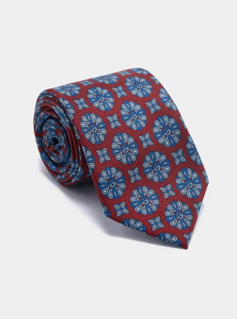 Cravatta 100% seta fantasia