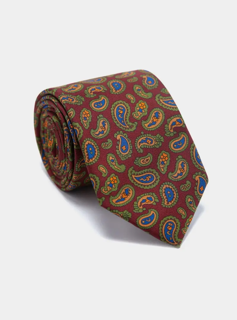 Cravatta 100% seta fantasia