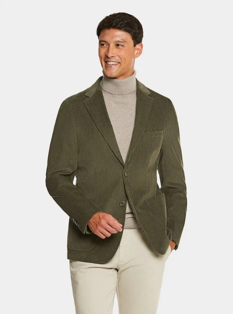 Giacca in velluto a coste in puro cotone