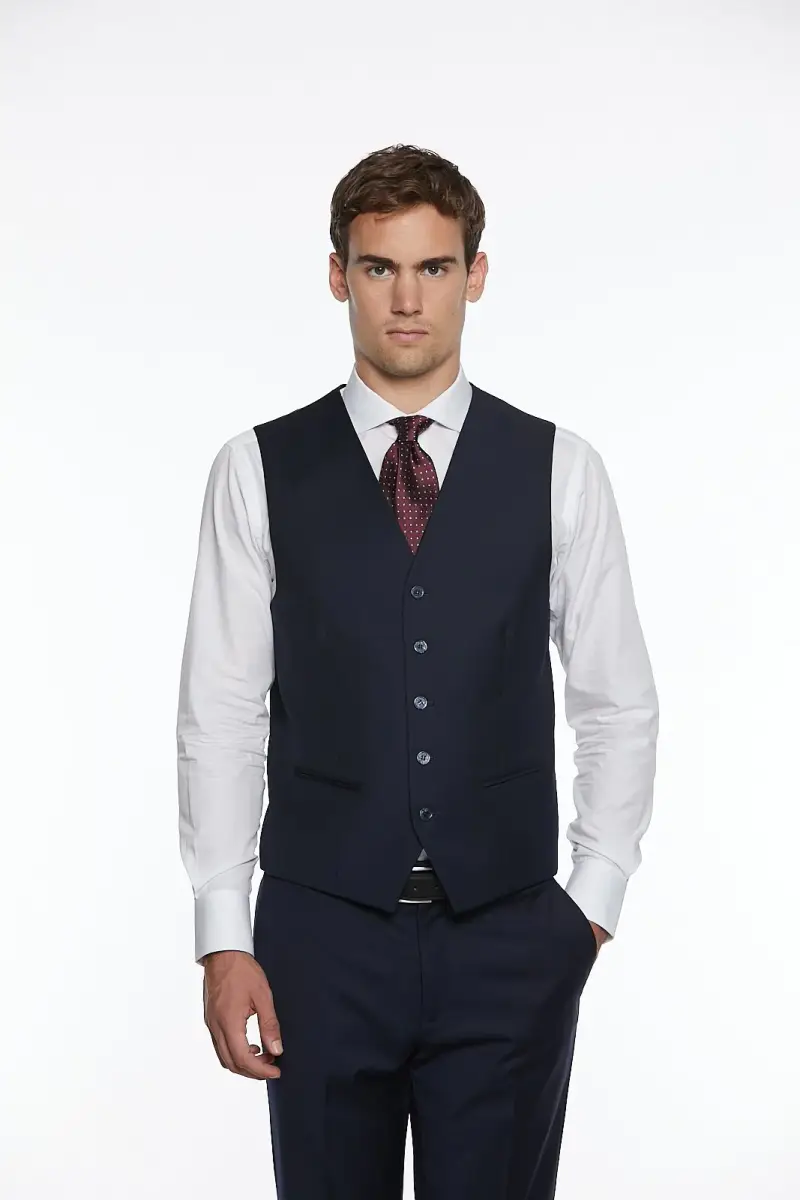 Panciotto in misto lana