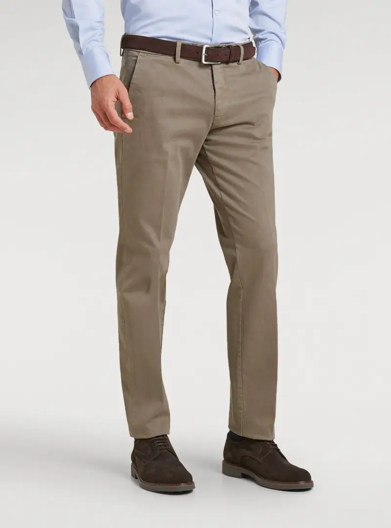 Pantalone chinos tasca America in cotone