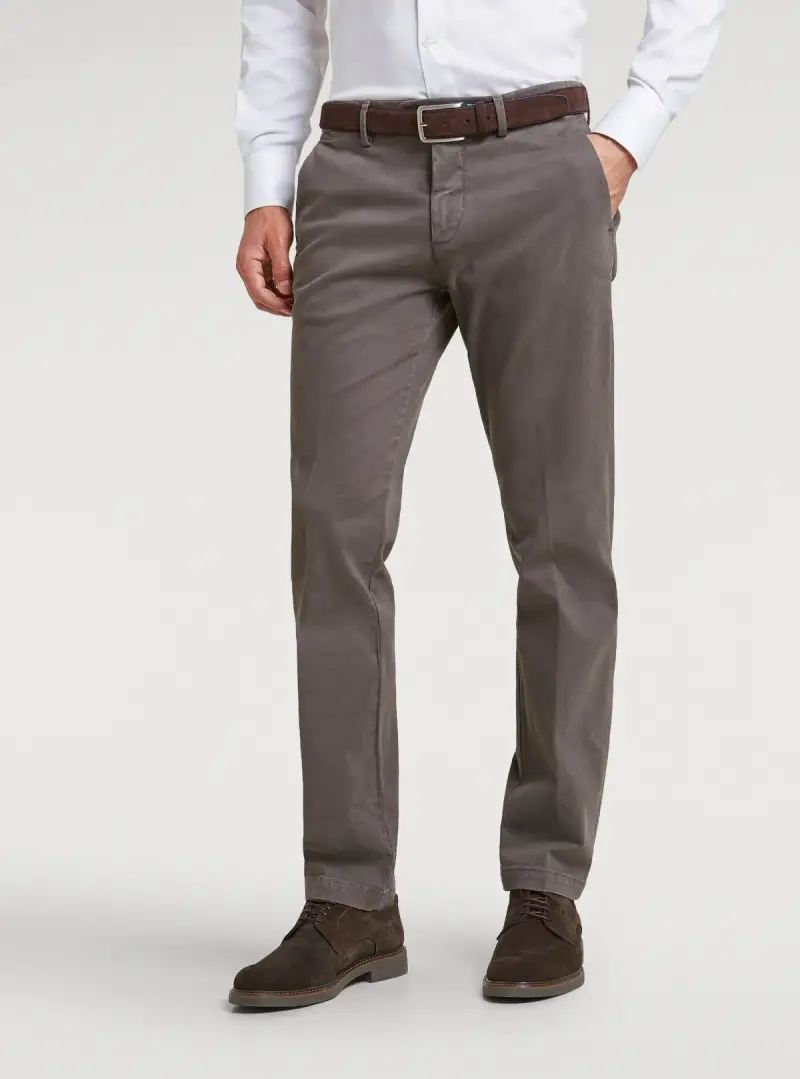 Pantalone chinos tasca America in cotone