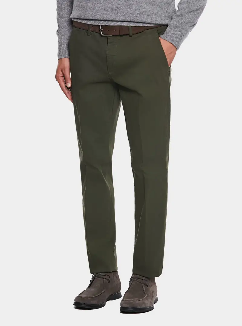 Pantalone chinos tasca America in cotone