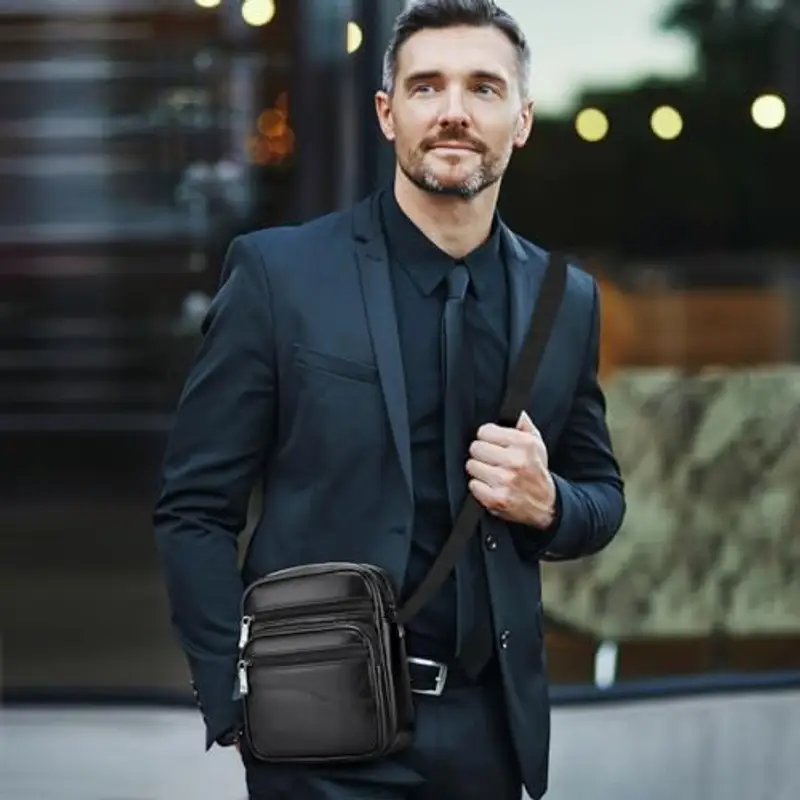 SPAHER Borsello Uomo Multicolore 2087613 miniatura 2