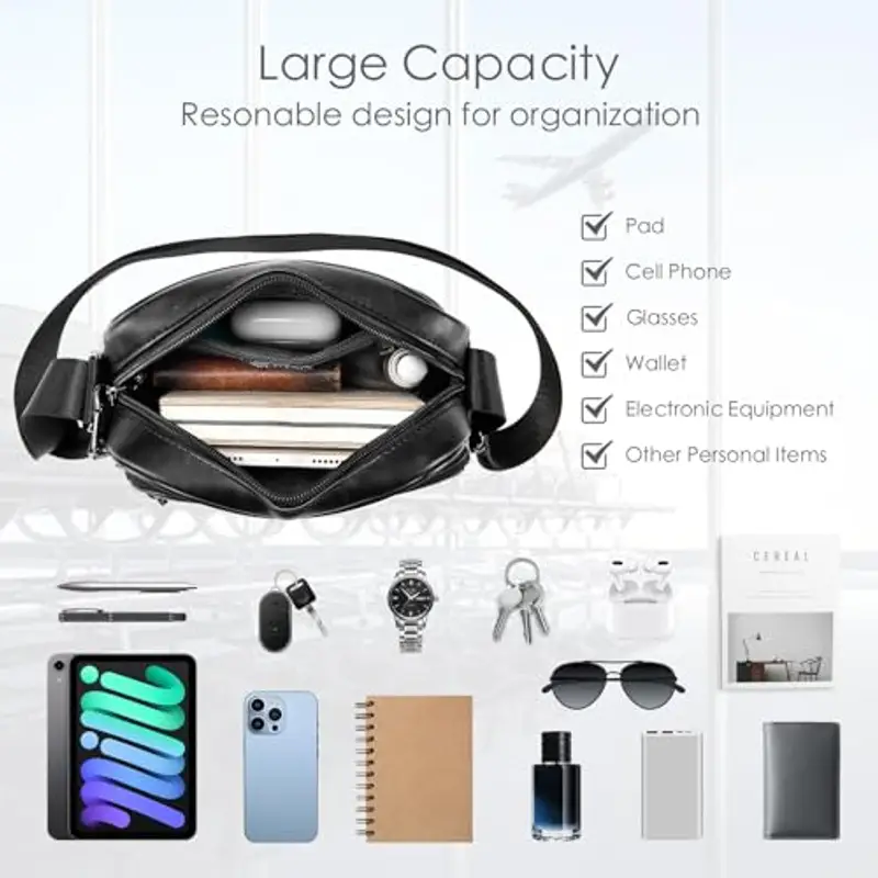 SPAHER Borsello Uomo Multicolore 2087613 miniatura 3