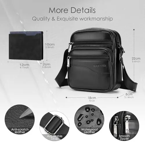 SPAHER Borsello Uomo 2969338 miniatura 3