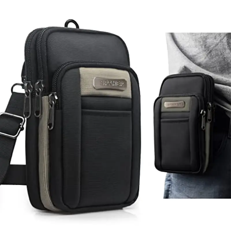 SPAHER Borsello Uomo Verde 815077 miniatura 2