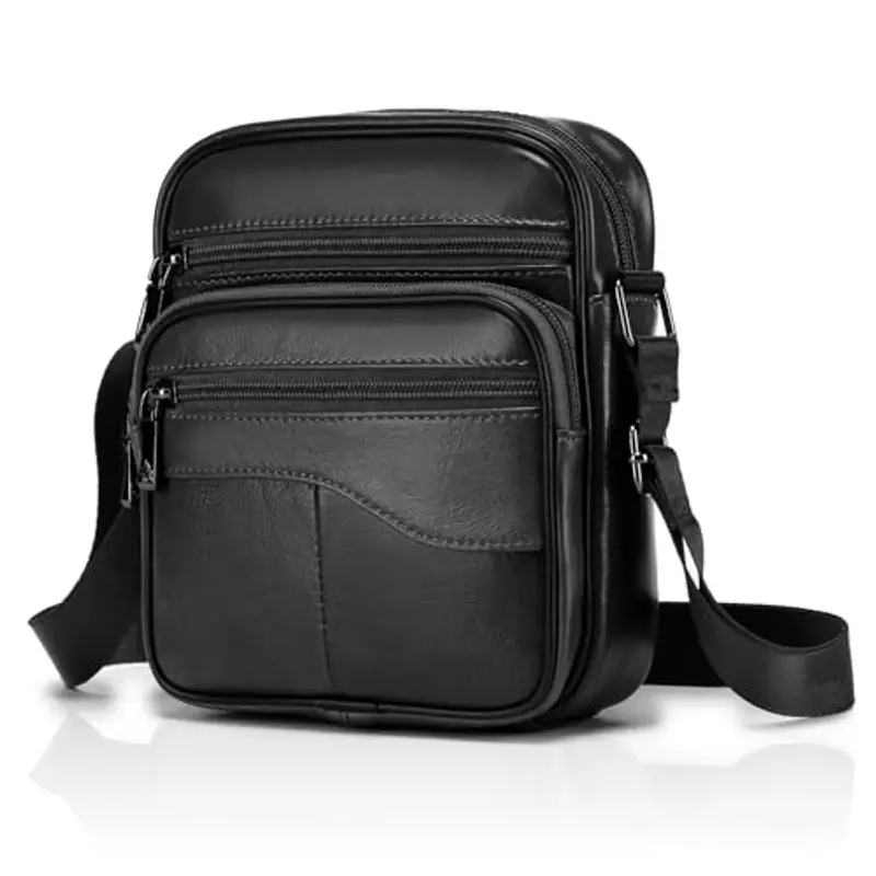 SPAHER Borsello Uomo Nero 1602694