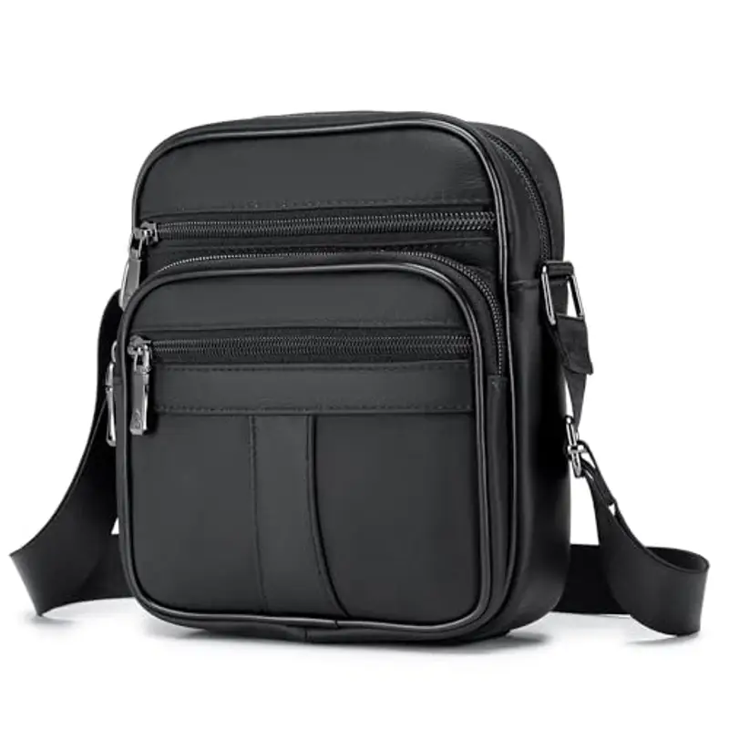 SPAHER Borsello Uomo Nero 1602696