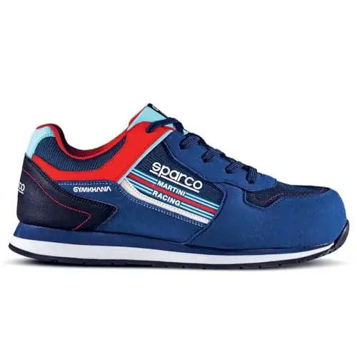 Sparco - Gymkhana Martini - ESD S1PS SR FO HRO - Scarpe Antinfortunistiche Leggere - Metal Free - Suola Antiscivolo -